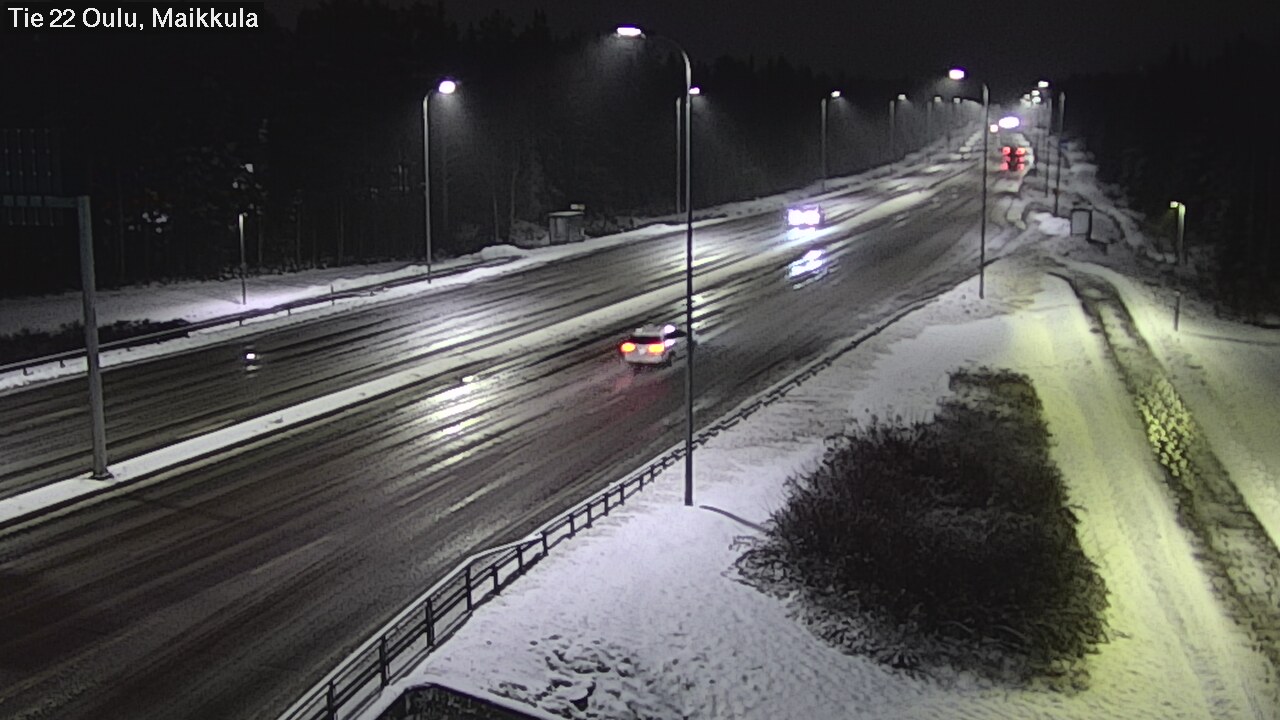 Weather Camera Image Road 22 Oulu Maikkula, Oulu, Pohjois-Pohjanmaa