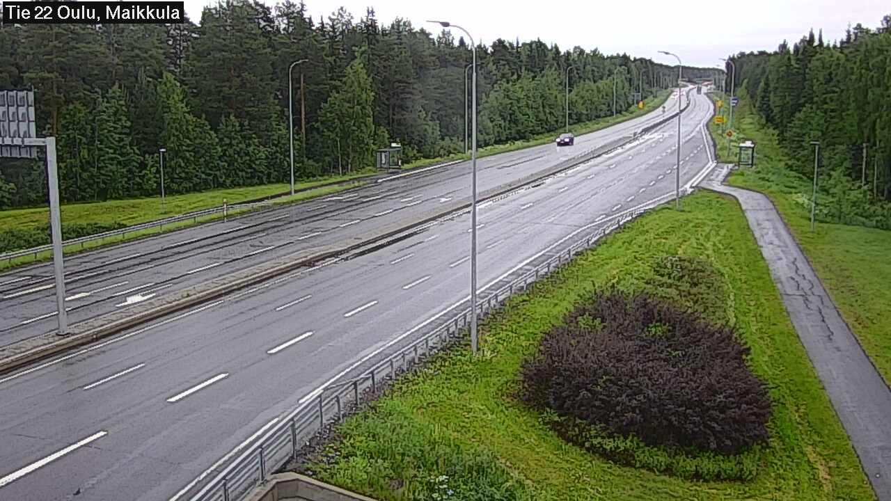 Weather Camera Image Road 22 Oulu Maikkula, Oulu, Pohjois-Pohjanmaa