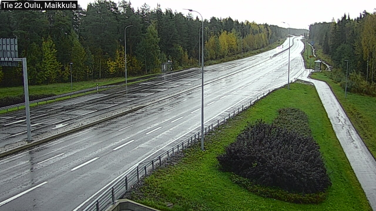 Weather Camera Image Road 22 Oulu Maikkula, Oulu, Pohjois-Pohjanmaa