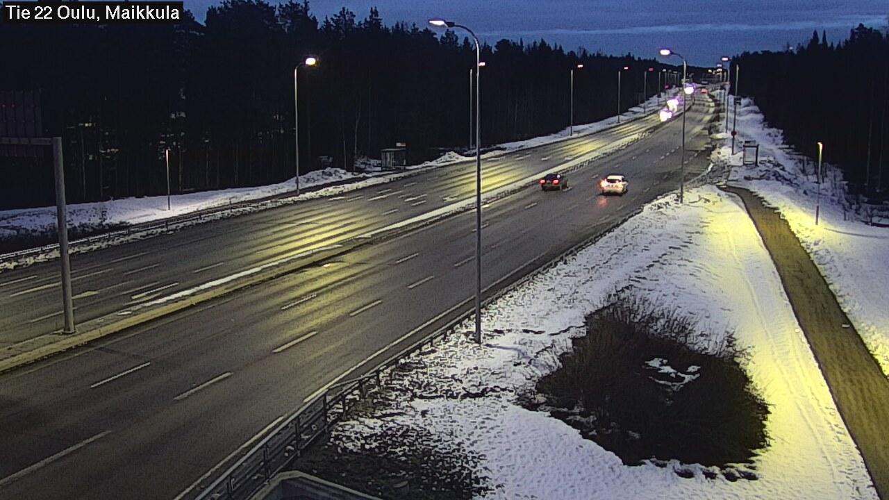 Kelikamerat Kuva Tie 22 Oulu Maikkula, Oulu, Pohjois-Pohjanmaa