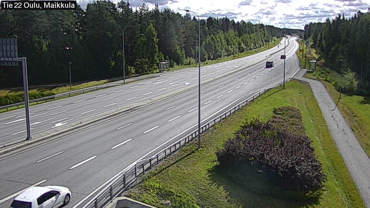 Weather Camera Image Road 22 Oulu Maikkula, Oulu, Pohjois-Pohjanmaa