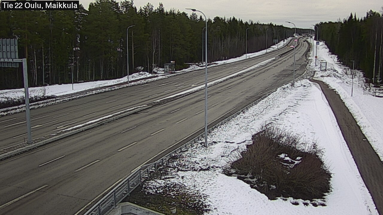 Kelikamerat Kuva Tie 22 Oulu Maikkula, Oulu, Pohjois-Pohjanmaa