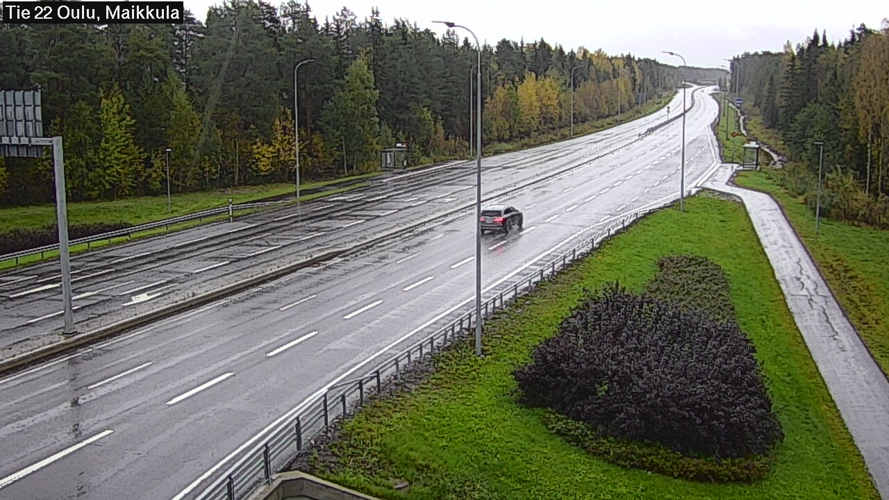 Weather Camera Image Road 22 Oulu Maikkula, Oulu, Pohjois-Pohjanmaa