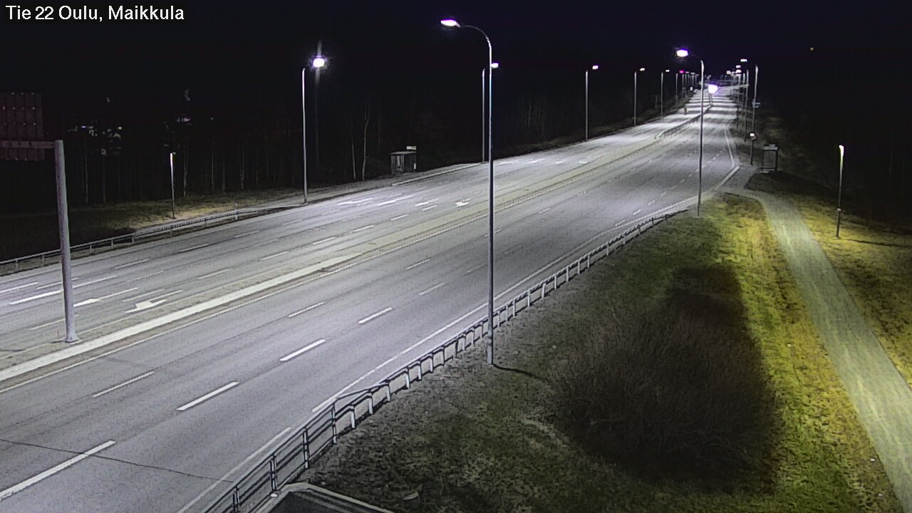 Kelikamerat Kuva Tie 22 Oulu Maikkula, Oulu, Pohjois-Pohjanmaa