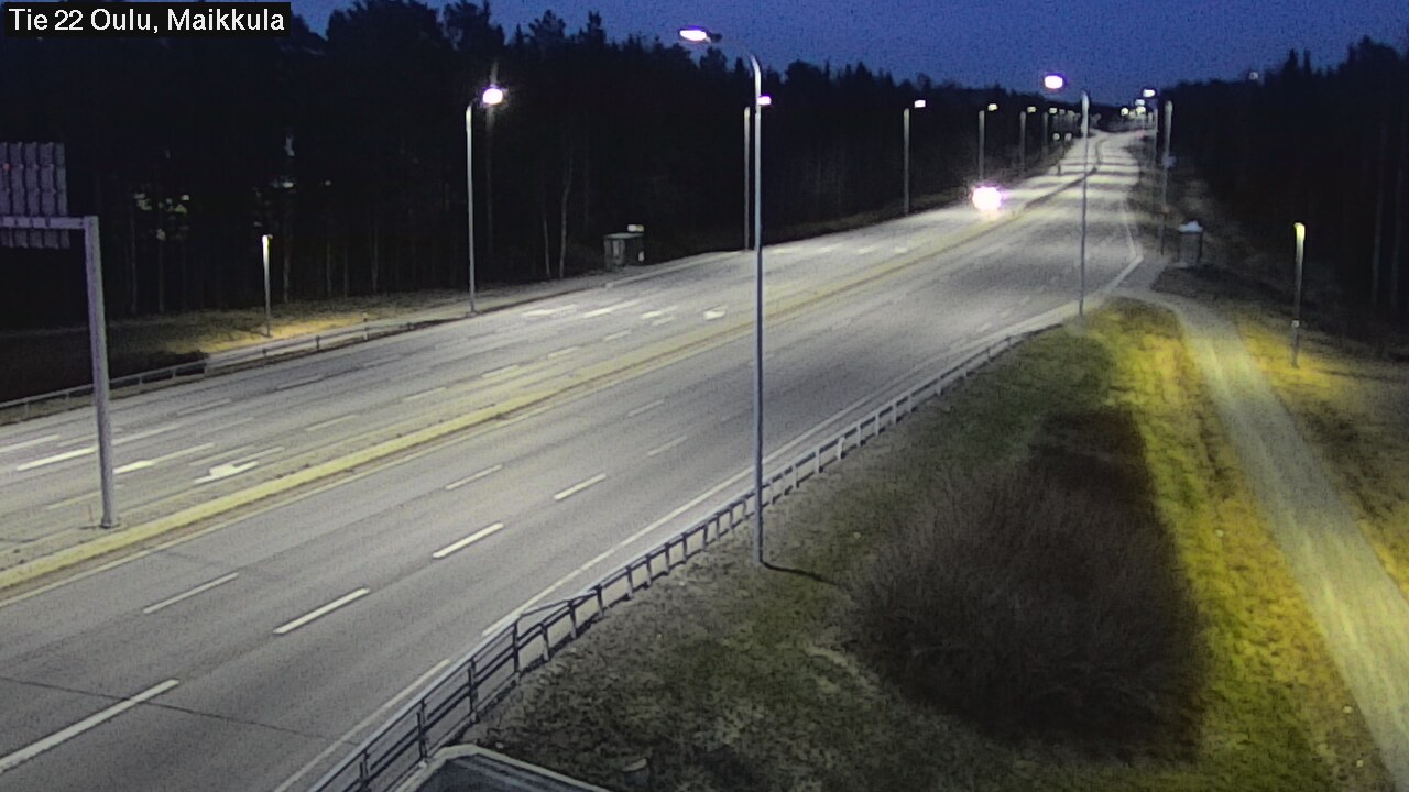 Kelikamerat Kuva Tie 22 Oulu Maikkula, Oulu, Pohjois-Pohjanmaa