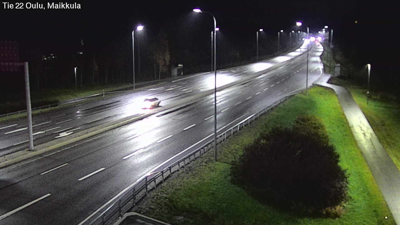 Weather Camera Image Road 22 Oulu Maikkula, Oulu, Pohjois-Pohjanmaa