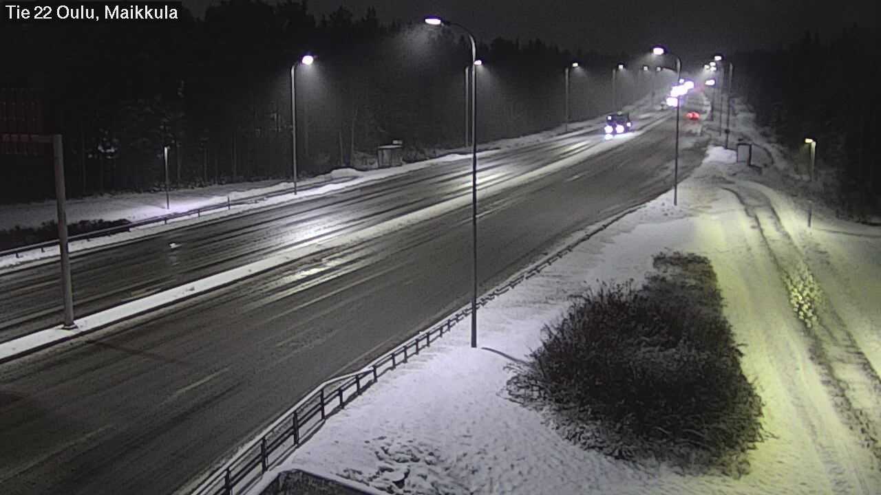 Weather Camera Image Road 22 Oulu Maikkula, Oulu, Pohjois-Pohjanmaa