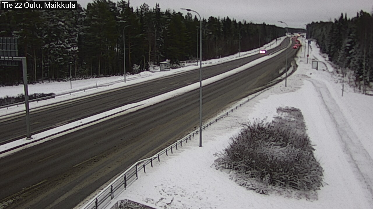 Weather Camera Image Road 22 Oulu Maikkula, Oulu, Pohjois-Pohjanmaa