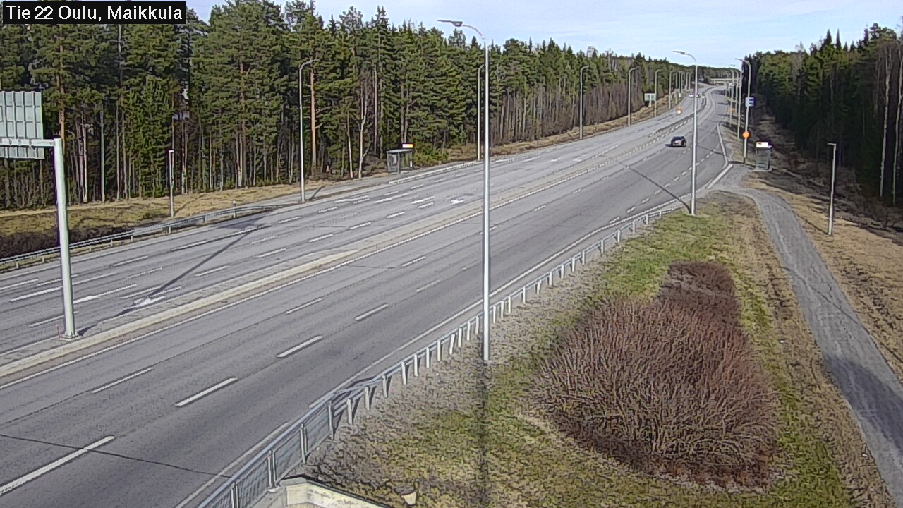 Kelikamerat Kuva Tie 22 Oulu Maikkula, Oulu, Pohjois-Pohjanmaa