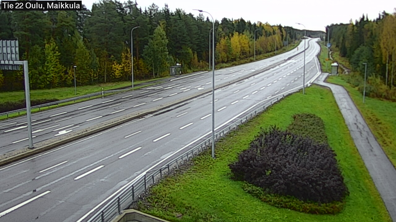 Weather Camera Image Road 22 Oulu Maikkula, Oulu, Pohjois-Pohjanmaa