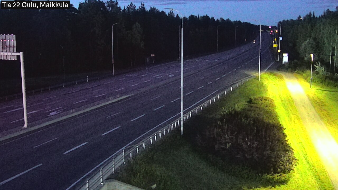 Kelikamerat Kuva Tie 22 Oulu Maikkula, Oulu, Pohjois-Pohjanmaa