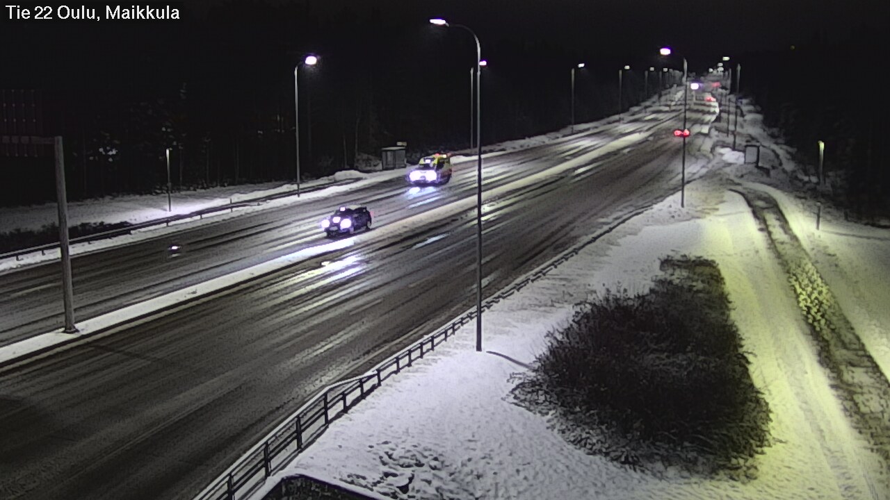 Weather Camera Image Road 22 Oulu Maikkula, Oulu, Pohjois-Pohjanmaa