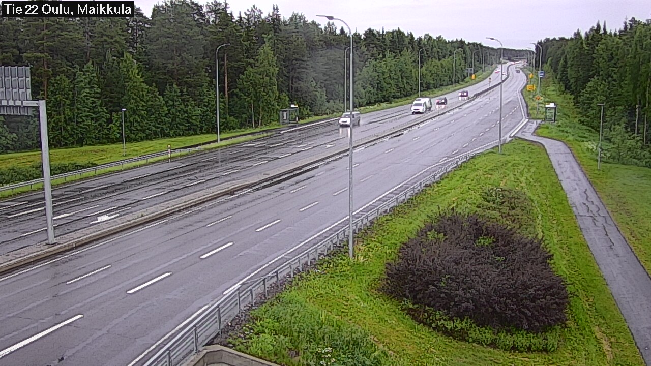 Weather Camera Image Road 22 Oulu Maikkula, Oulu, Pohjois-Pohjanmaa