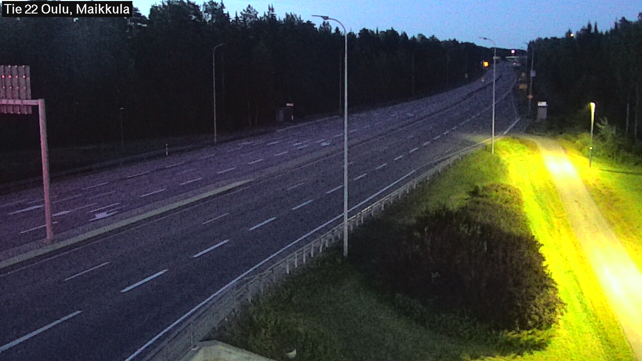 Kelikamerat Kuva Tie 22 Oulu Maikkula, Oulu, Pohjois-Pohjanmaa