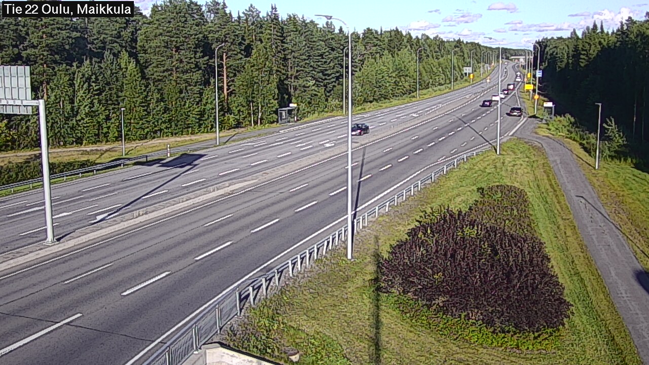 Kelikamerat Kuva Tie 22 Oulu Maikkula, Oulu, Pohjois-Pohjanmaa