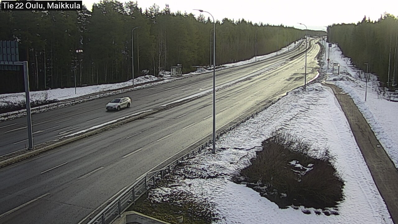 Kelikamerat Kuva Tie 22 Oulu Maikkula, Oulu, Pohjois-Pohjanmaa