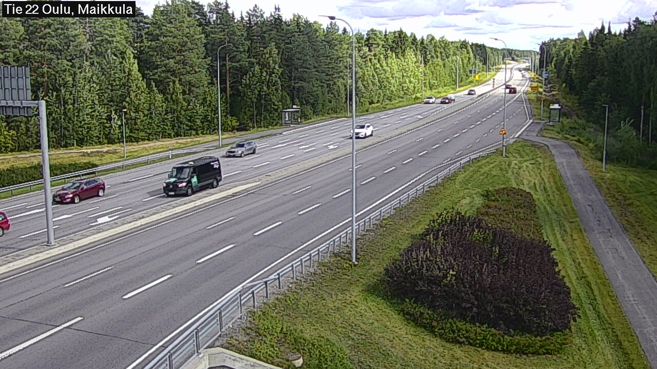 Kelikamerat Kuva Tie 22 Oulu Maikkula, Oulu, Pohjois-Pohjanmaa