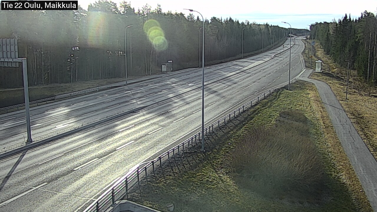 Kelikamerat Kuva Tie 22 Oulu Maikkula, Oulu, Pohjois-Pohjanmaa