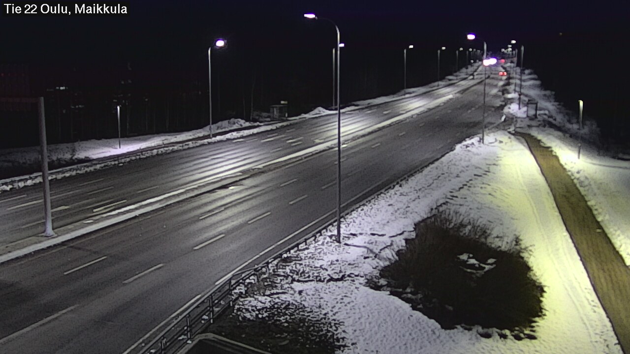 Kelikamerat Kuva Tie 22 Oulu Maikkula, Oulu, Pohjois-Pohjanmaa