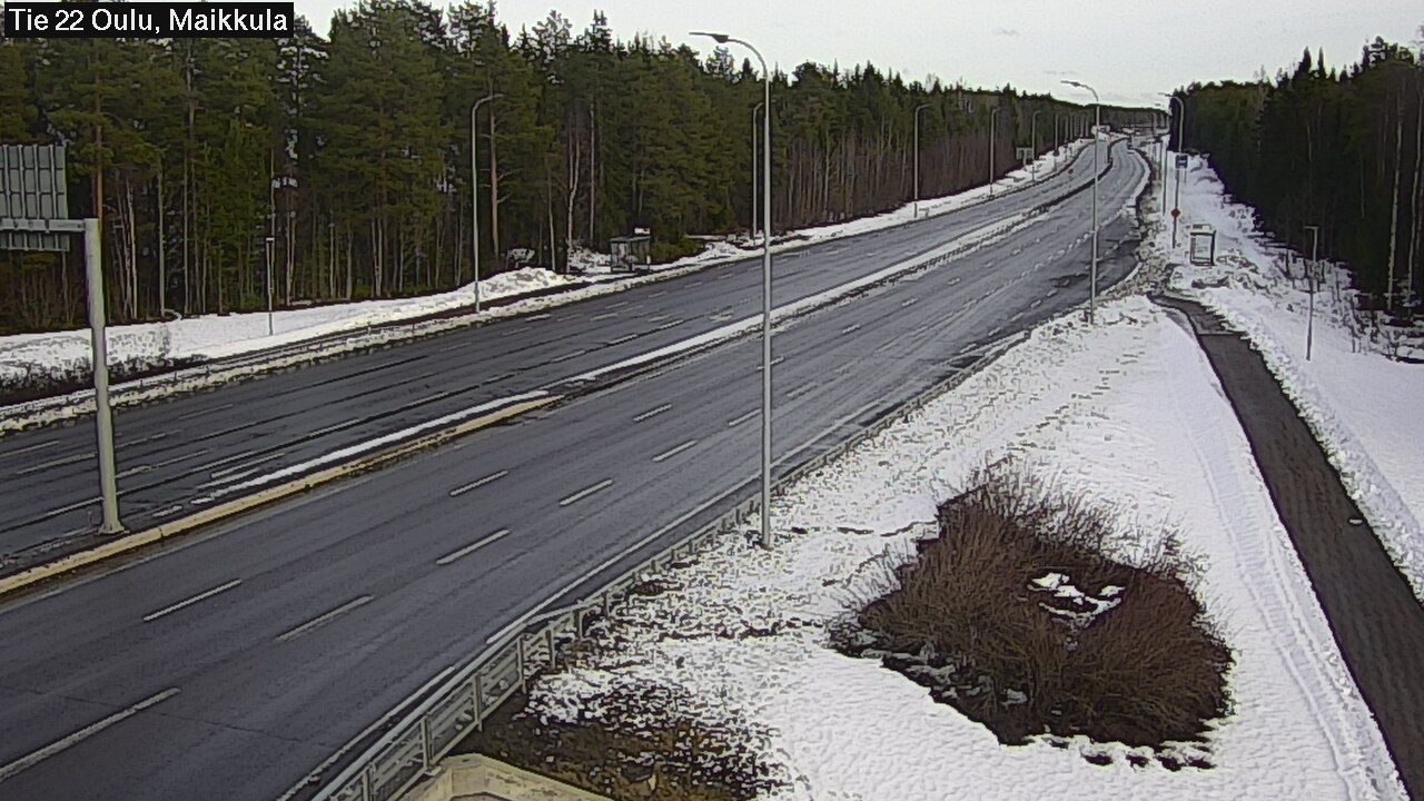 Kelikamerat Kuva Tie 22 Oulu Maikkula, Oulu, Pohjois-Pohjanmaa