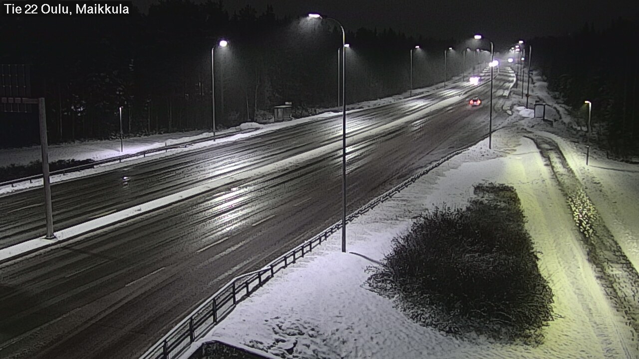 Weather Camera Image Road 22 Oulu Maikkula, Oulu, Pohjois-Pohjanmaa