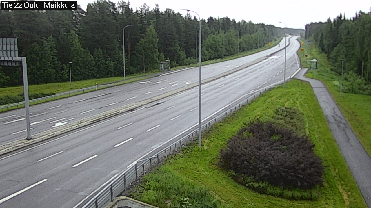 Kelikamerat Kuva Tie 22 Oulu Maikkula, Oulu, Pohjois-Pohjanmaa