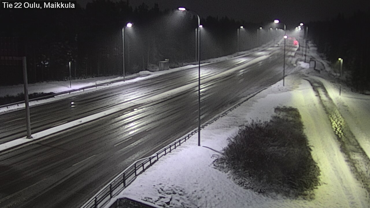 Weather Camera Image Road 22 Oulu Maikkula, Oulu, Pohjois-Pohjanmaa