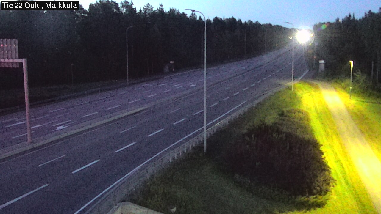 Kelikamerat Kuva Tie 22 Oulu Maikkula, Oulu, Pohjois-Pohjanmaa