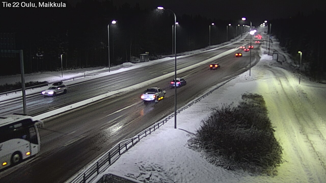 Weather Camera Image Road 22 Oulu Maikkula, Oulu, Pohjois-Pohjanmaa