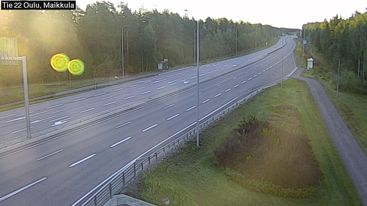 Kelikamerat Kuva Tie 22 Oulu Maikkula, Oulu, Pohjois-Pohjanmaa