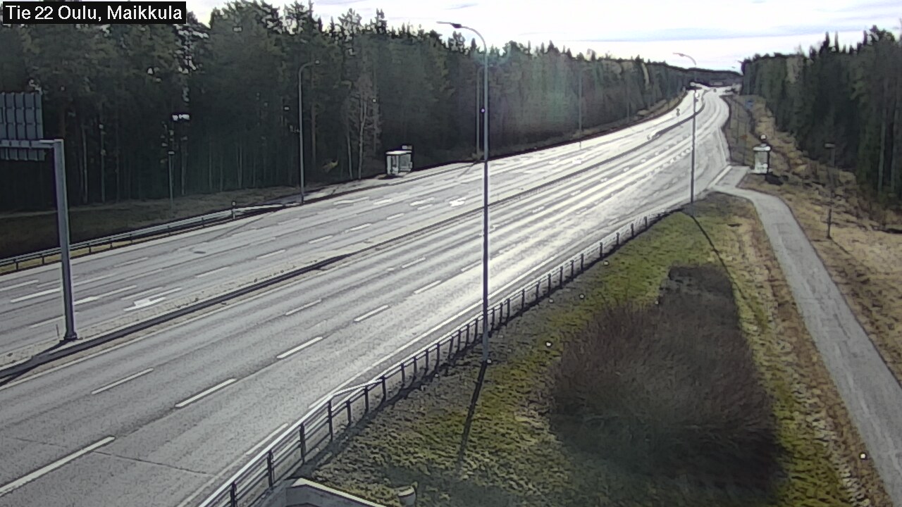 Kelikamerat Kuva Tie 22 Oulu Maikkula, Oulu, Pohjois-Pohjanmaa