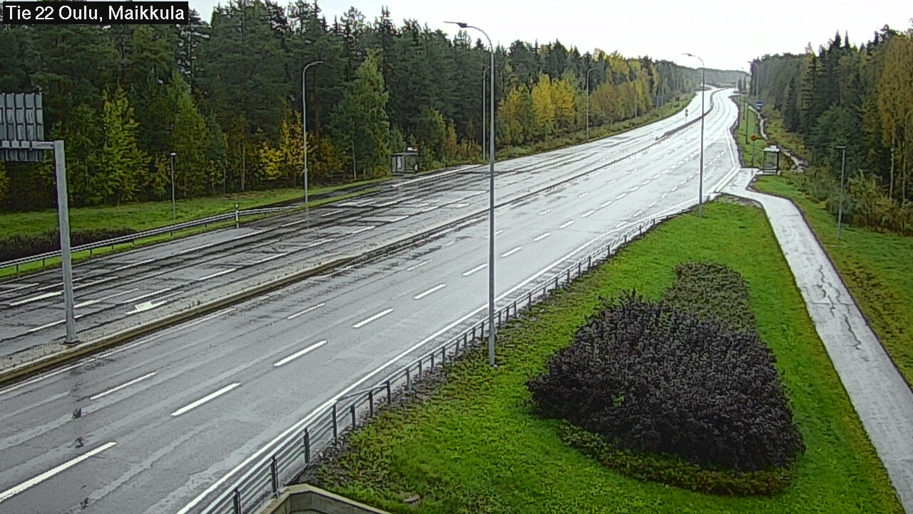 Weather Camera Image Road 22 Oulu Maikkula, Oulu, Pohjois-Pohjanmaa