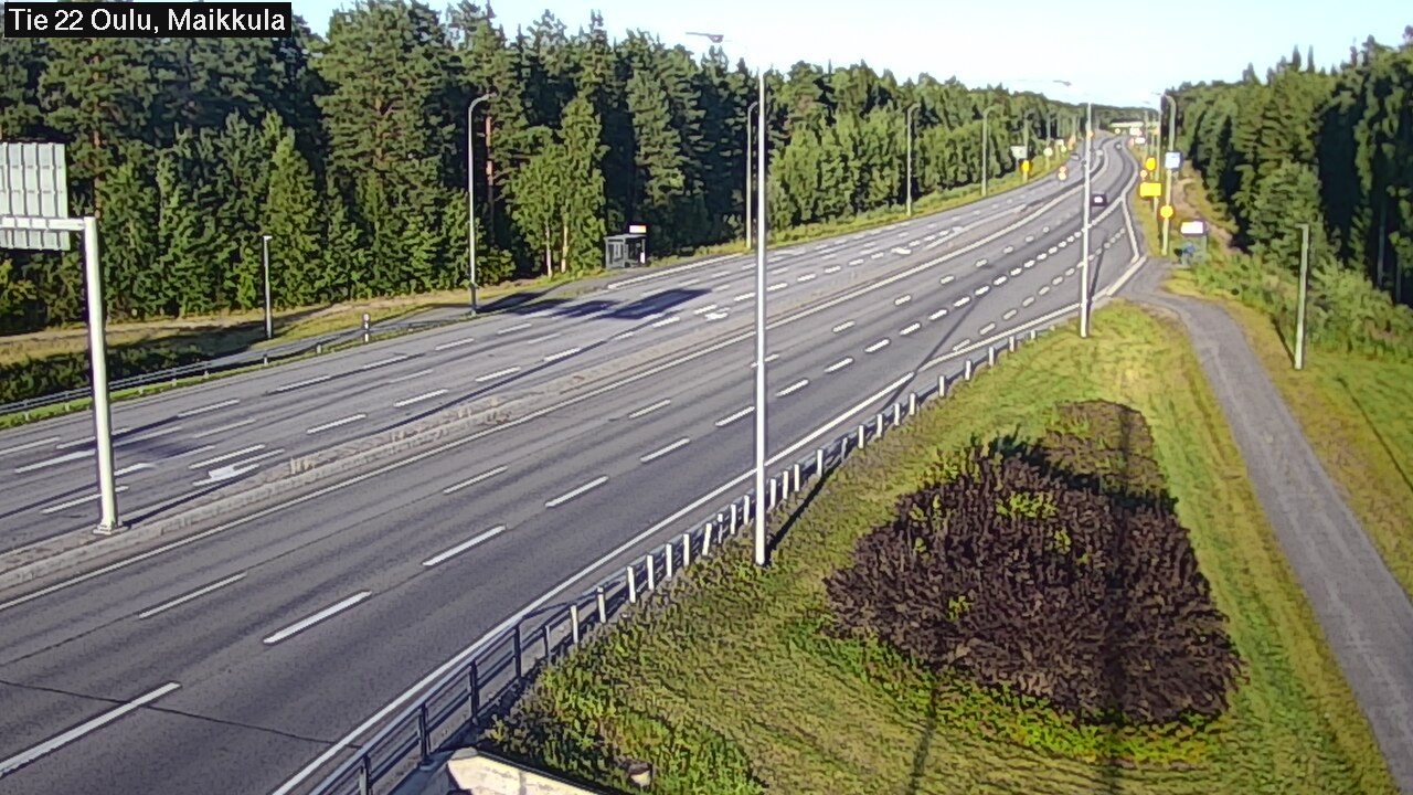 Kelikamerat Kuva Tie 22 Oulu Maikkula, Oulu, Pohjois-Pohjanmaa