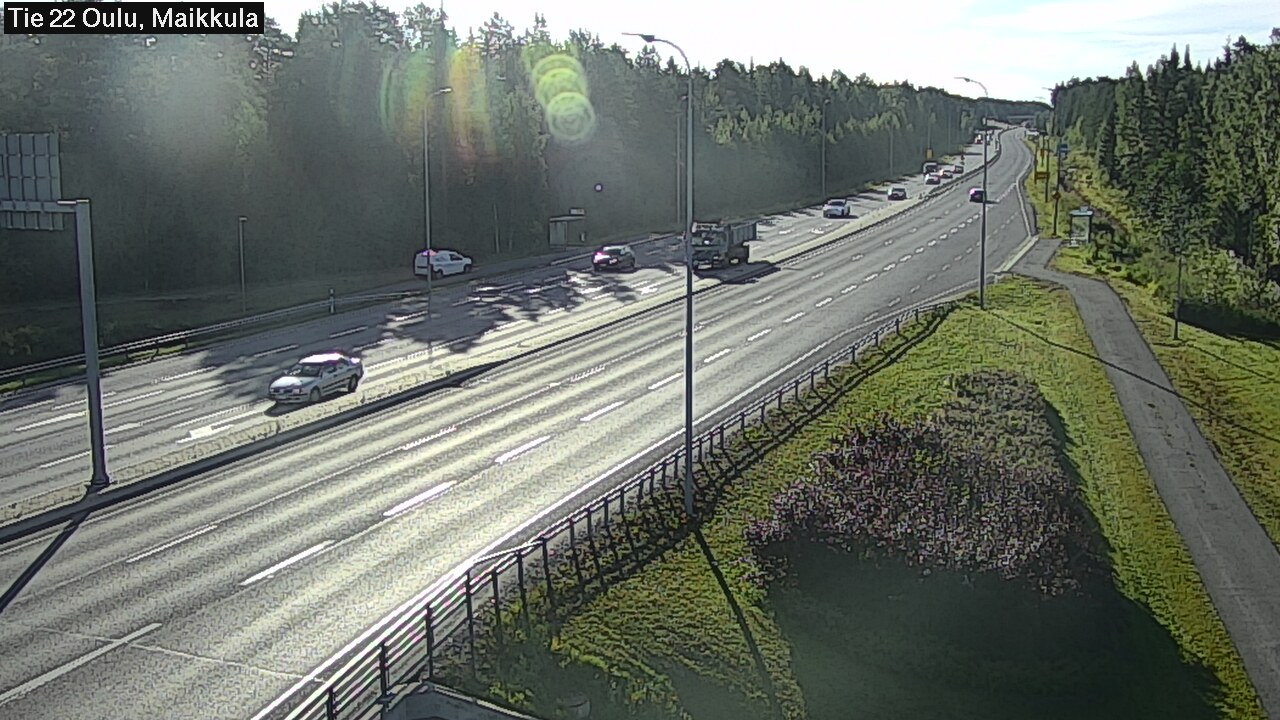 Weather Camera Image Road 22 Oulu Maikkula, Oulu, Pohjois-Pohjanmaa