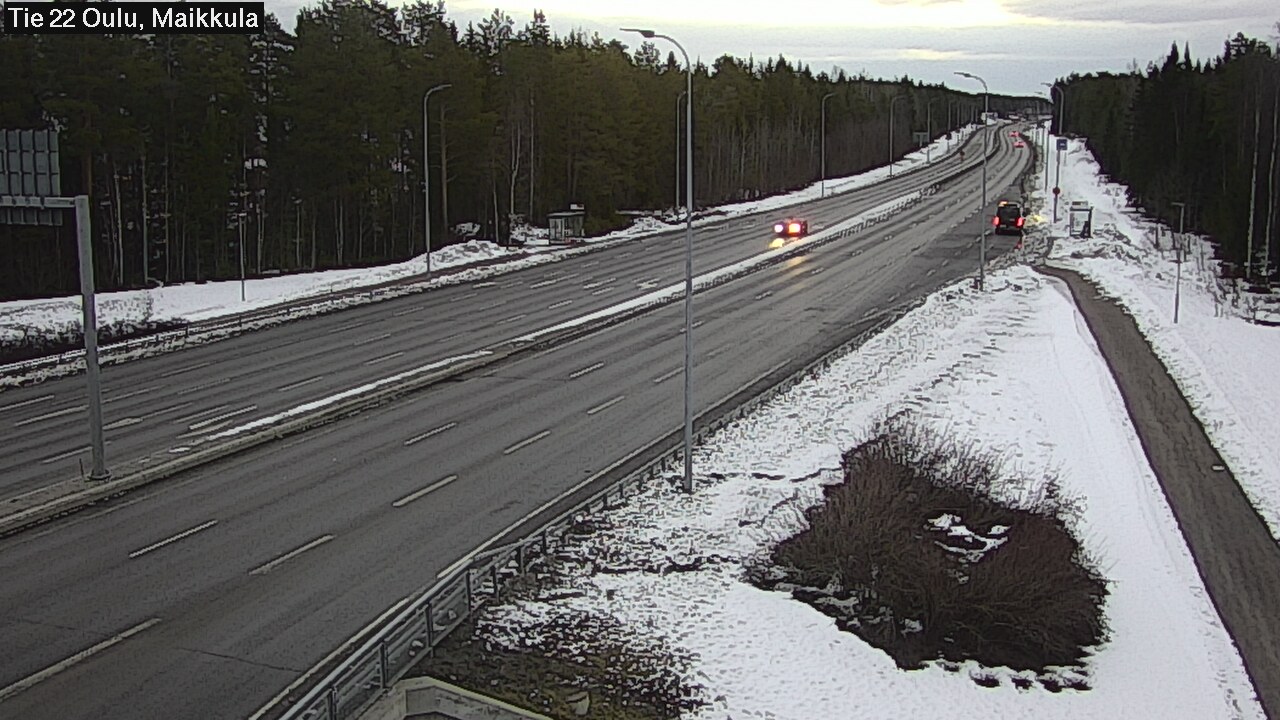 Kelikamerat Kuva Tie 22 Oulu Maikkula, Oulu, Pohjois-Pohjanmaa