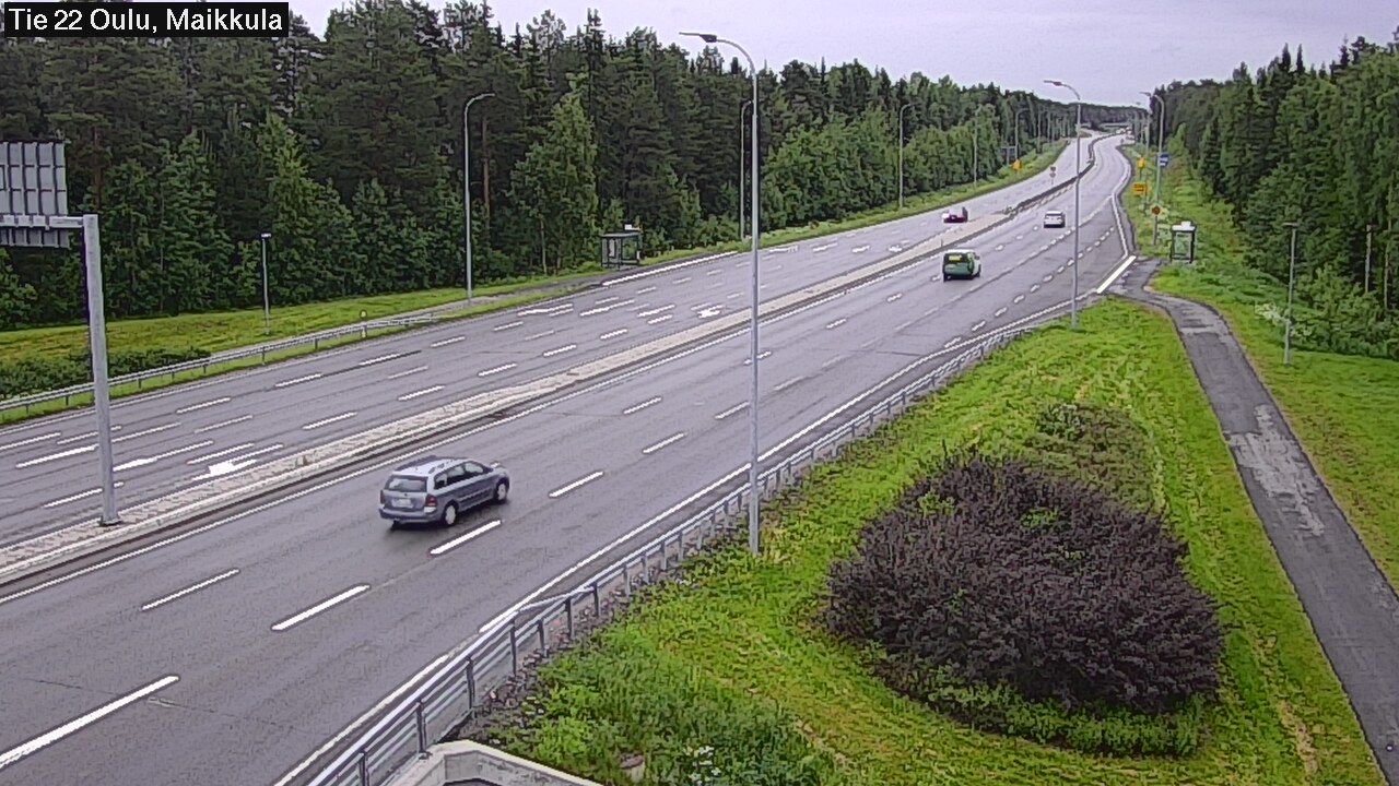 Kelikamerat Kuva Tie 22 Oulu Maikkula, Oulu, Pohjois-Pohjanmaa