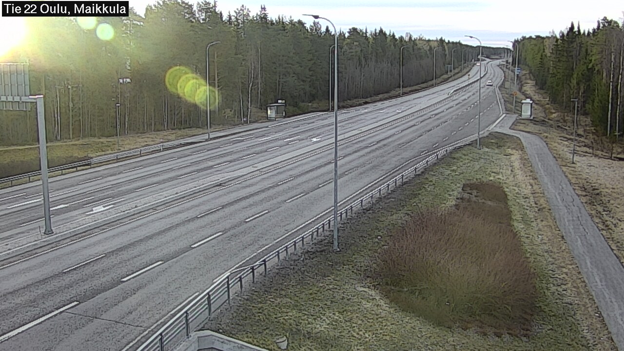 Kelikamerat Kuva Tie 22 Oulu Maikkula, Oulu, Pohjois-Pohjanmaa