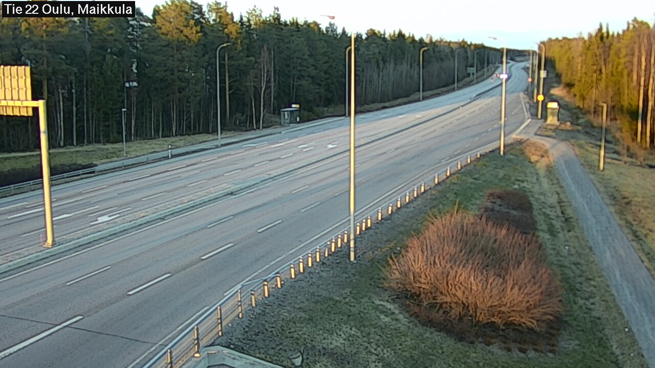 Kelikamerat Kuva Tie 22 Oulu Maikkula, Oulu, Pohjois-Pohjanmaa
