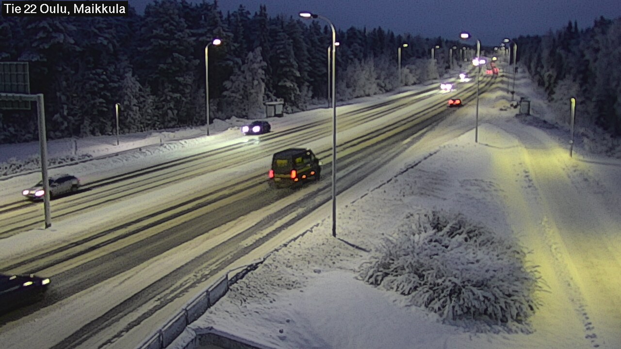 Kelikamerat Kuva Tie 22 Oulu Maikkula, Oulu, Pohjois-Pohjanmaa