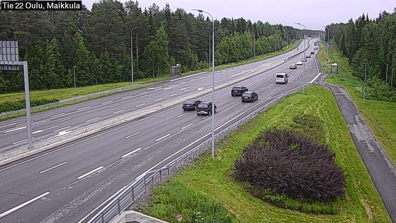 Kelikamerat Kuva Tie 22 Oulu Maikkula, Oulu, Pohjois-Pohjanmaa