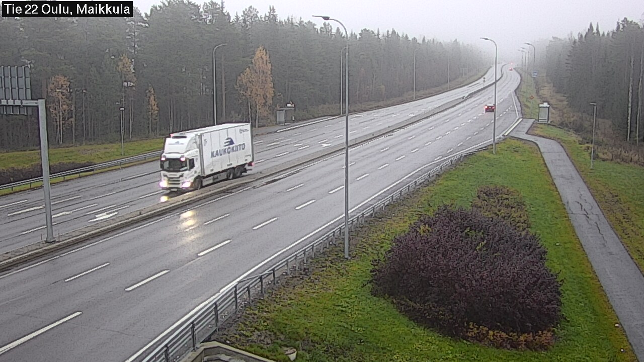 Weather Camera Image Road 22 Oulu Maikkula, Oulu, Pohjois-Pohjanmaa