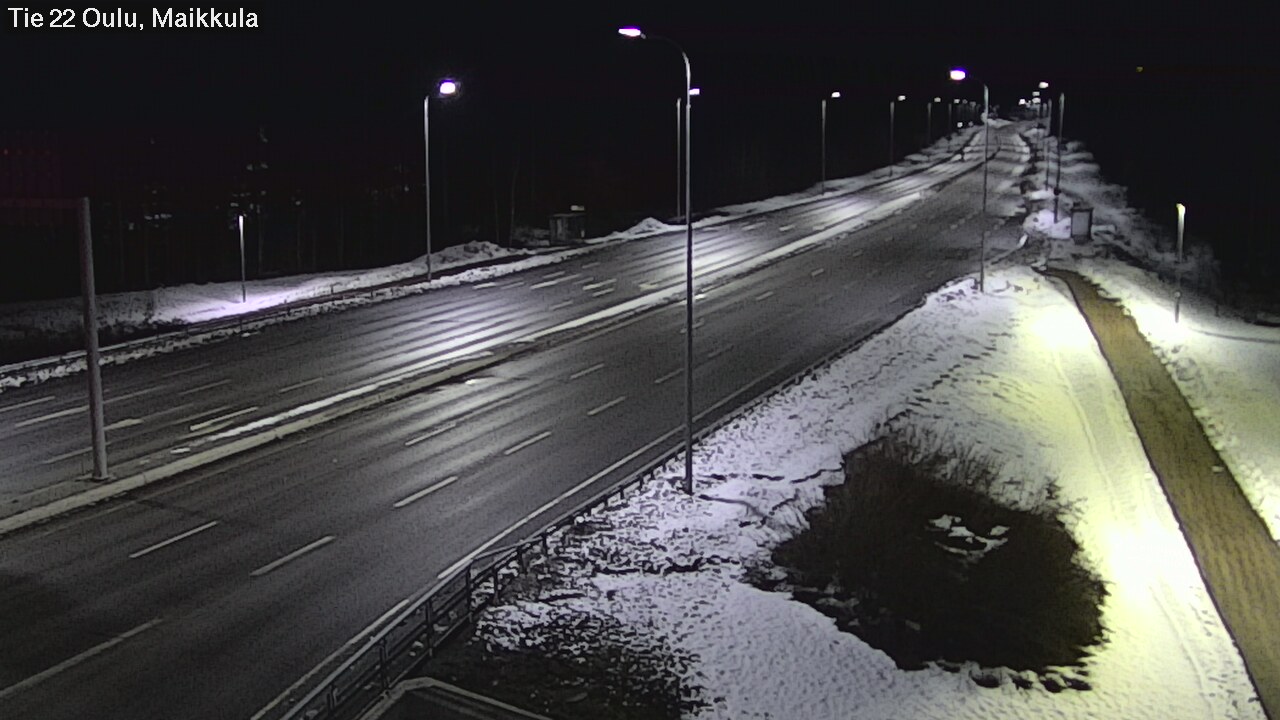 Kelikamerat Kuva Tie 22 Oulu Maikkula, Oulu, Pohjois-Pohjanmaa