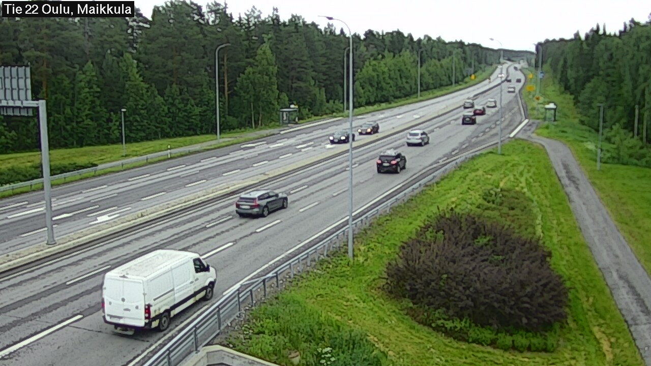 Kelikamerat Kuva Tie 22 Oulu Maikkula, Oulu, Pohjois-Pohjanmaa