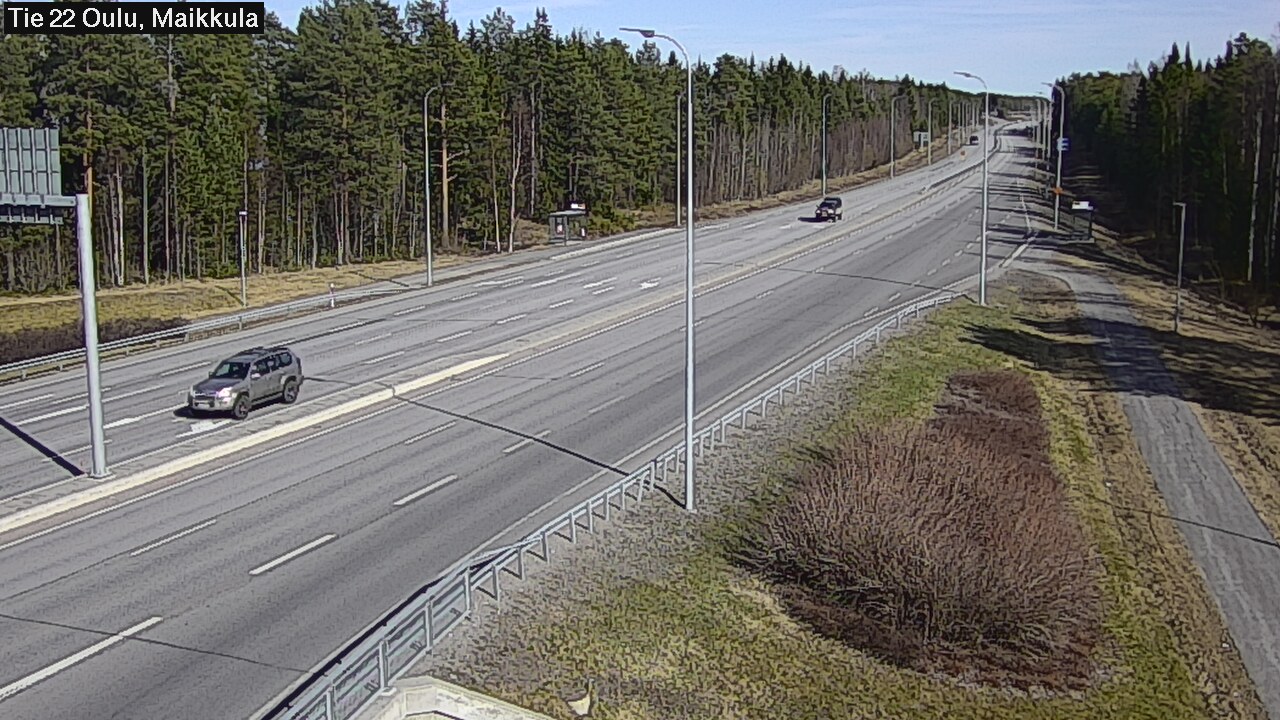 Kelikamerat Kuva Tie 22 Oulu Maikkula, Oulu, Pohjois-Pohjanmaa