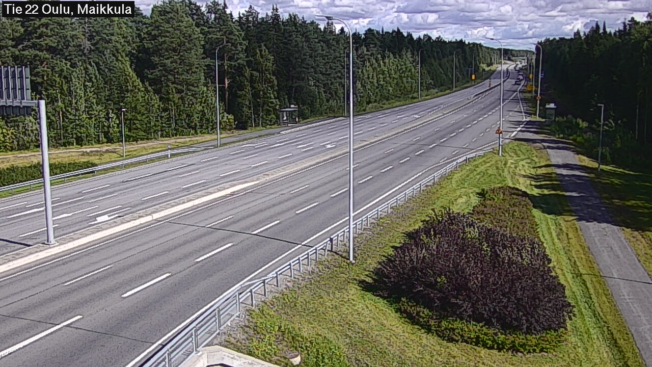 Kelikamerat Kuva Tie 22 Oulu Maikkula, Oulu, Pohjois-Pohjanmaa