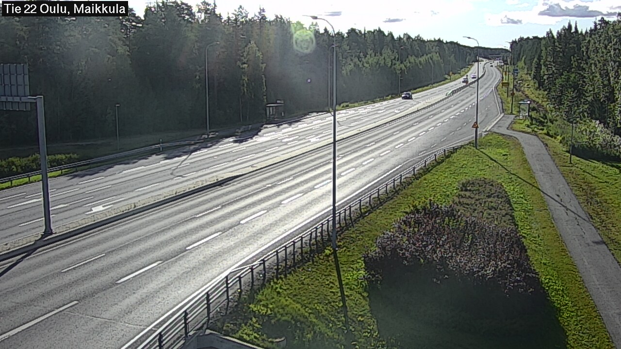 Kelikamerat Kuva Tie 22 Oulu Maikkula, Oulu, Pohjois-Pohjanmaa