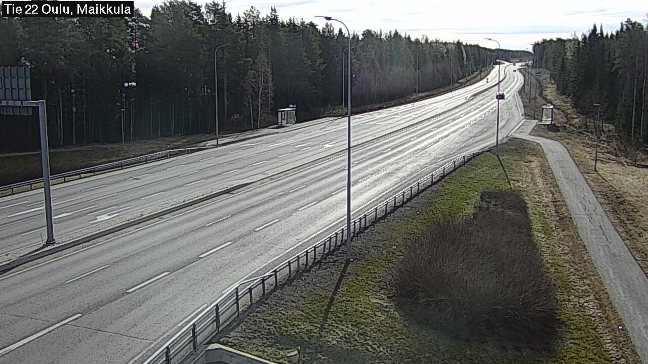 Kelikamerat Kuva Tie 22 Oulu Maikkula, Oulu, Pohjois-Pohjanmaa