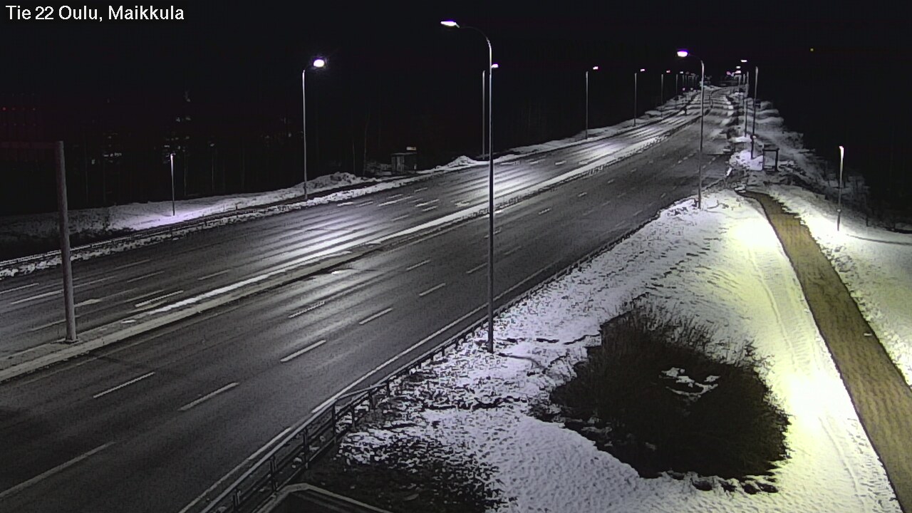 Kelikamerat Kuva Tie 22 Oulu Maikkula, Oulu, Pohjois-Pohjanmaa