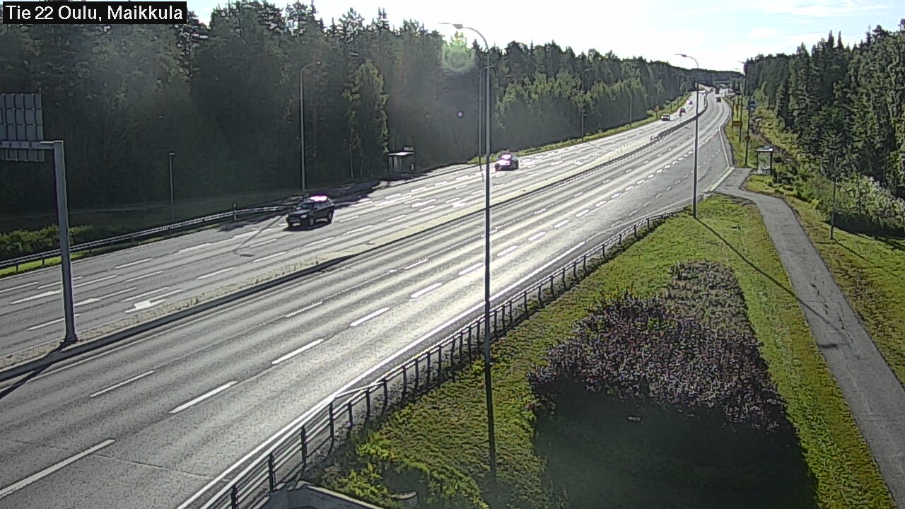 Weather Camera Image Road 22 Oulu Maikkula, Oulu, Pohjois-Pohjanmaa