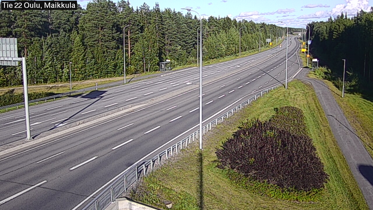 Kelikamerat Kuva Tie 22 Oulu Maikkula, Oulu, Pohjois-Pohjanmaa